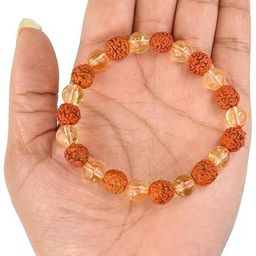 VIBESLE Unisex Rudra & Citrine Bracelet-picture-26