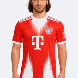 dostitch Men Bayern Munich Printed Dri-FIT T-shirt-image-81