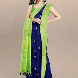 Dnyanada Woven Design Zari Paithani Saree-picture-36
