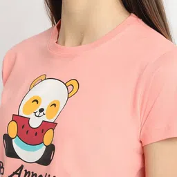 Dreambe Women Typography Printed T-shirt image 4