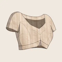 KALINI Floral Designer Block Print Saree image 2