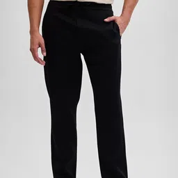 Snitch Men Smart Slim Fit Trousers-picture-14
