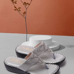 BIG BIRD Embellished Wedge with Bows-picture-33