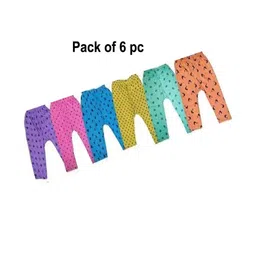 VastraMilap Kids Unisex Multicolor Cotton Pyjamas - Pack of 6-picture-24