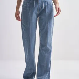 Street By Tokyo Talkies Women Bootcut Mid-Rise Stretchable Cotton Jeans-picture-31