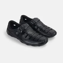 Mochi Men Leather Fisherman Sandals image 3