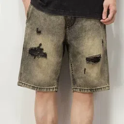 StyleCast x Revolte Men Denim Shorts-picture-37