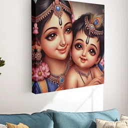 Myntra Elegant Homes Beige & Pink 1 Piece Canvas Other Wall Paintings-image-71