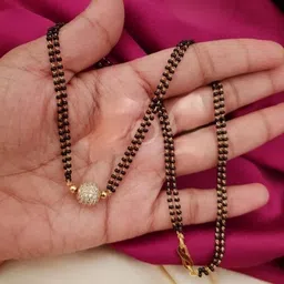 jewelry miguel Glofy Mangal Sutra for Adult-Unisex Steel Mangalsutra () image 1