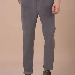 Crimsoune Club Men Smart Slim Fit Mid-Rise Regular Trousers-picture-31