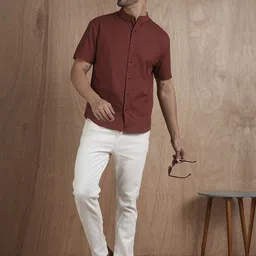 PRONK Men Cotton Casual Shirts image 4