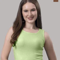 Friskers Pack of 2 Cotton Tank Crop Top-image-97