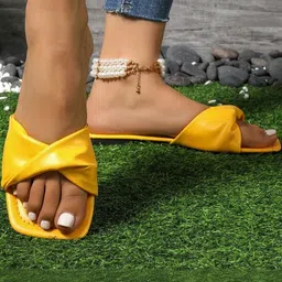 Jbarg Women Open Toe Flats image 4