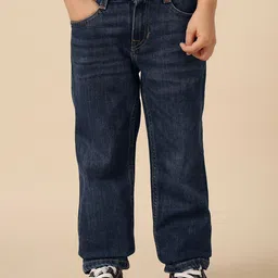 U.S. Polo Assn. Kids Boys Relaxed Fit Mid-Rise Heavy Fade Jeans-picture-30