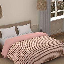 Portico Fusion 144 TC Cotton Red Double Size Comforter-picture-21