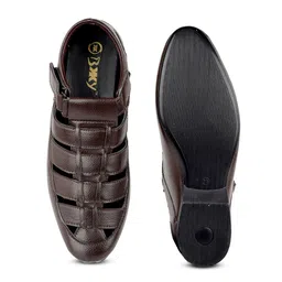 Bxxy Men Velcro 7.62 Cm Hidden Height Increasing Shoe-Style Sandals image 4