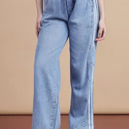 V-Mart Women Regular Fit Mid-Rise Light Fade Jeans-image-26