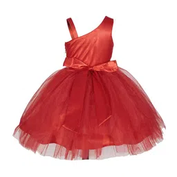 Wish little Girls Net One Shoulder Fit and Flare Dress image 3
