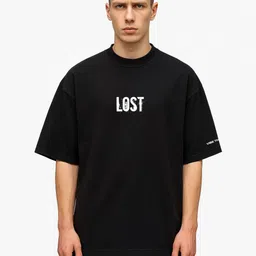 Vibe The Hype Men Photo Printed Round Neck Cotton Oversized T-shirt-picture-54