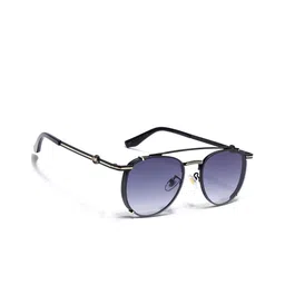 Voyage Unisex Round Sunglasses With UV Protected Lens 2647MG7538-picture-39