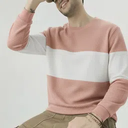 Try This Men Colourblocked 1 T-shirt-image-82