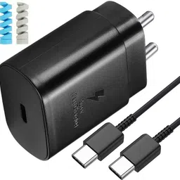 shopreals Wall Charger Accessory Combo for 45W Tecno Pop 9 Quick Dash Flash Super Vooc-picture-16