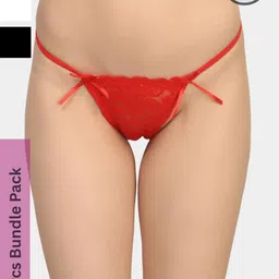 ZERJAMA Women Red Briefs-image-11