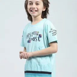 Monte Carlo Boys Typography Printed Round Neck T-shirt image 2