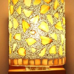 SOMIL Gold Glass Cylinder Printed Wall Lamps-picture-15