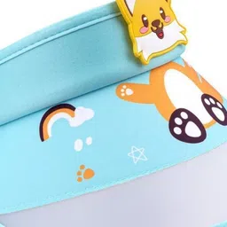 ketkar Unisex Kids Printed Visor Cap-image-76