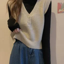 StyleCast Women Sleeveless Pullover Sweaters-image-84
