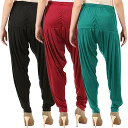 buy that trendz Cotton Solid Patiala image 3