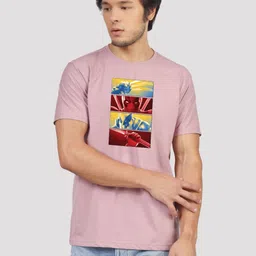 Greylongg Men Graphic Printed Round Neck Cotton T-Shirt-picture-22