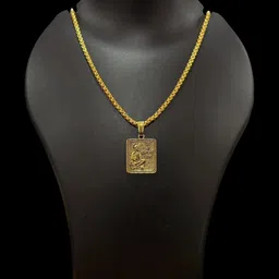 CHARMS Unisex Gold Gold-Plated Alloy Pendant image 4