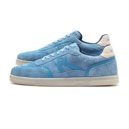 RARE RABBIT Men Suede Round Toe Lace-Ups Sneakers-image-13