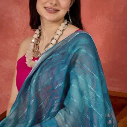 InWeave Women Shoulder Straps Kurta with Palazzos & Dupatta image 5