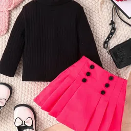 Xsole Girls T-shirt with Skirt-picture-19