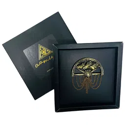 AAMIYA CREATIONS Gold-Toned Plated Brass Brooch image 3