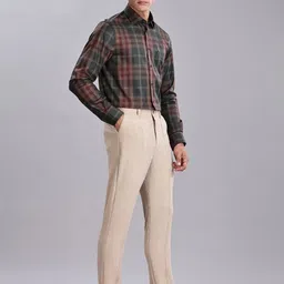 Tommy Hilfiger Men Classic Opaque Checked Casual Shirt-image-82