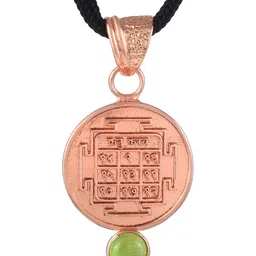 MEMOIR Copper-Plated Circular Pendants with Chains-picture-17