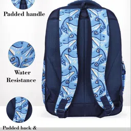 PB Pearlbags Unisex Graphic Ergonomic Backpack image 4