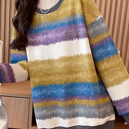JC Mode Women Striped Sweatshirt-picture-10