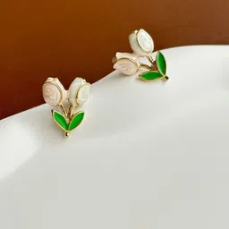 FIMBUL Floral Studs Earrings-picture-32