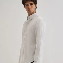 Banana Club Men Classic Pinstripes Striped Casual Shirt image 5