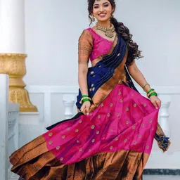 MANMOHITSAREE Ready to Wear Lehenga & Blouse With Dupatta-picture-31