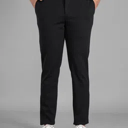 The Pant Project Men Smart Slim Fit Wrinkle Free Trouser image 1