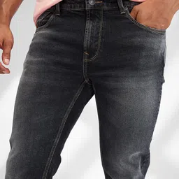SPYKAR Men Light Fade Stretchable Jeans image 4
