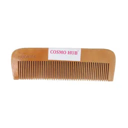COSMO HUB Wooden Handmade Comb - Tan image 3
