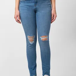 SPYKAR Women Adora Skinny Fit Mildly Distressed Light Fade Cotton Jeans-picture-27