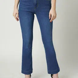 Kraus Jeans Women High-Rise Cotton Bootcut Jeans-image-36